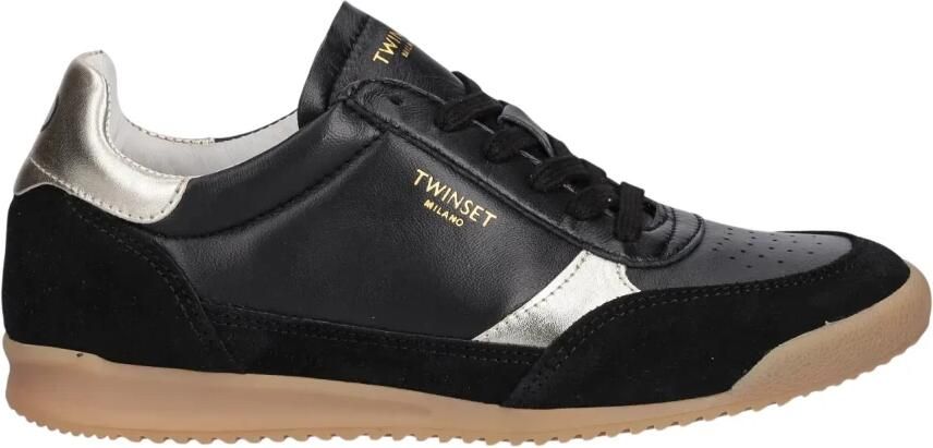 Twinset Running Sneakers met Gelamineerde Details