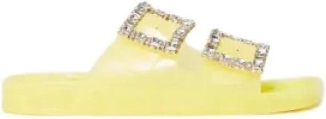 TWINSET U&B Twinset Milano Sandalen met strassgesp 10305 limelight