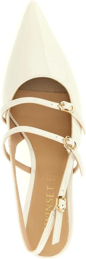 Twinset Slingback pumps met patentledereffect - Foto 2