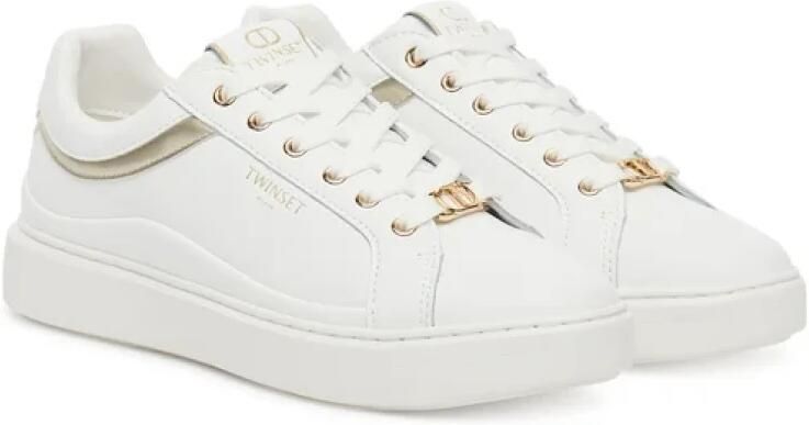 Twinset Sneakers met contrasterende inzetten
