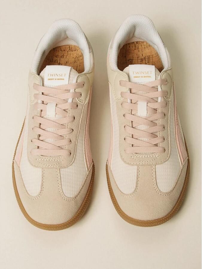 Twinset Sneakers met contrasterende inzetten - Foto 2