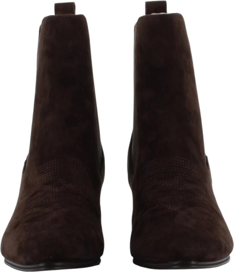 Twinset Suède Leren Enkelboot