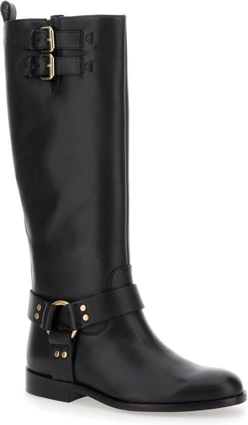 Twinset Zwarte Laarzen Stivale
