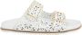 Twinset Witte Laser-Gesneden Leren Hak Sandaal White Dames - Thumbnail 3