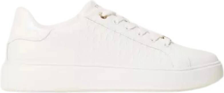 TWINSET MILANO Lage Sneakers Dames 251tcp01c Maat: 38 Materiaal: Leer Kleur: Wit