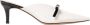 Twinset Witte Leren Strik Muiltjes - Thumbnail 1