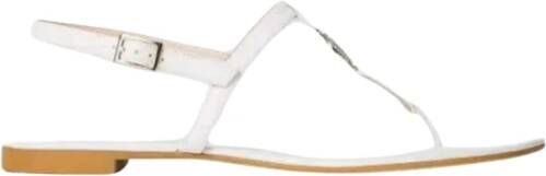 Twinset Witte Optische Sandaal