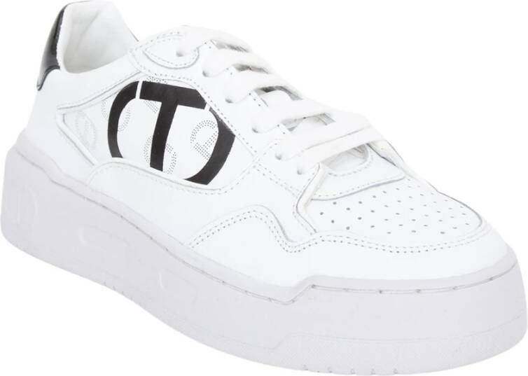 Twinset Witte Sneakers White Dames