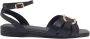Twinset Zwarte Ciabatta Sandalen - Thumbnail 1