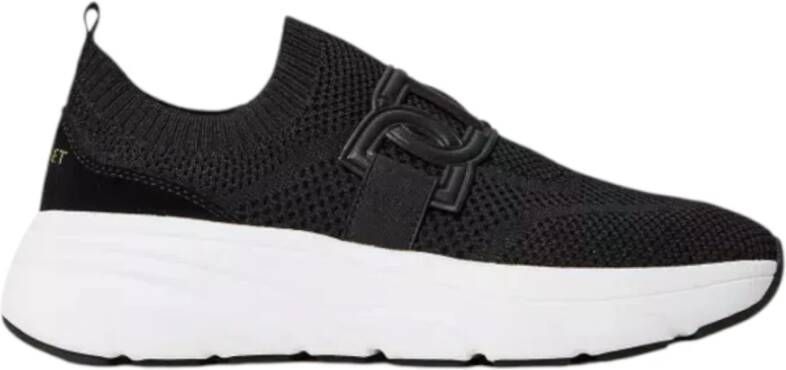 TWINSET MILANO Lage Sneakers 251tcp02g Maat: 39 Materiaal: Textiel Kleur: Zwart - Foto 3