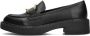 TWINSET MILANO Loafers Dames 242tcp030 Maat: 39 Materiaal: Leer Kleur: Zwart - Thumbnail 3