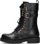 TWINSET MILANO Veterboots Dames 242tcp082 Maat: 36 Materiaal: Leer Kleur: Zwart - Thumbnail 3