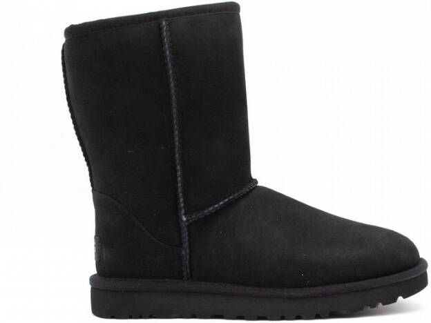 UGG Vachtlaarzen Dames Classic Short Ii Maat: 36 Materiaal: Suède Kleur: Zwart - Foto 10