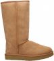 UGG Vachtlaarzen Dames Classic Tall Ii Maat: 36 Materiaal: Suède Kleur: Cognac - Thumbnail 1