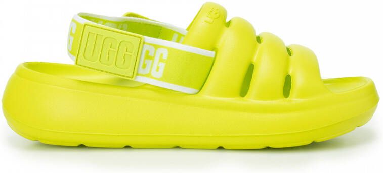 Ugg Australia Flat Sandals Geel Dames