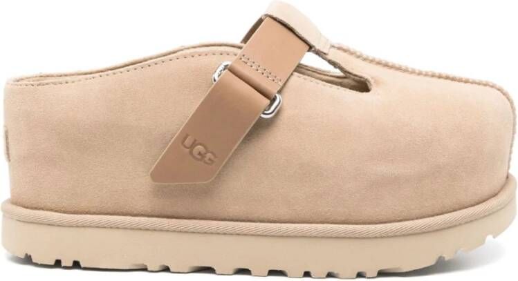 UGG Beige Golden Star Suède Schoenen