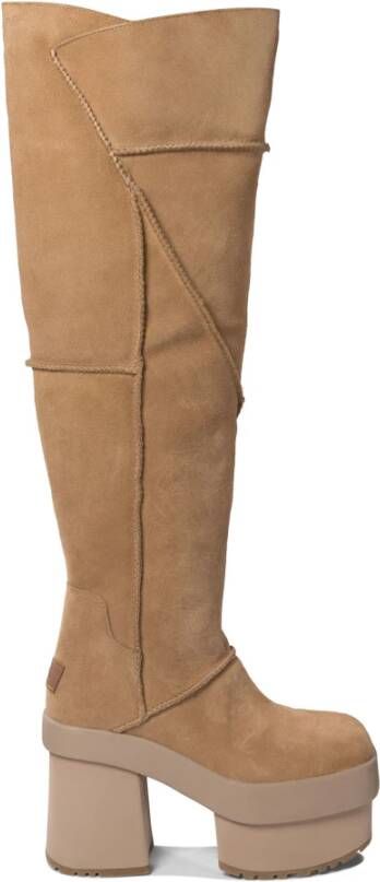 Ugg New Heights Platform Xtra-laars in Brown