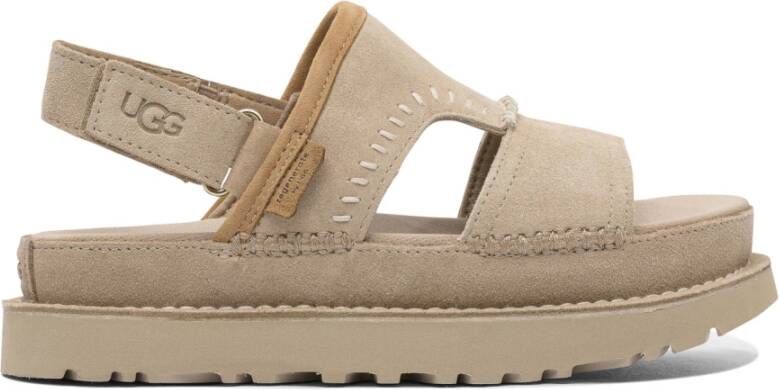 UGG Dames W Goldenstar Regenerate Maat: 36 Materiaal: Suède Kleur: Beige