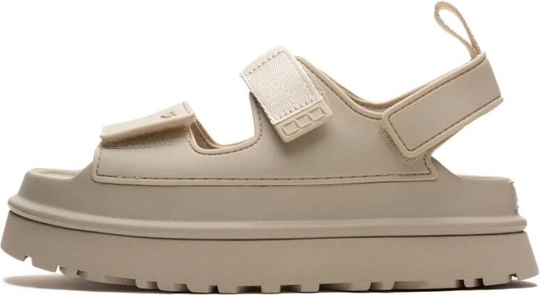 UGG Dames W Goldenglow Maat: 42 Materiaal: Rubber Kleur: Beige