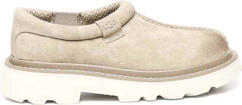 UGG Beige Sandalen met Lasergravure