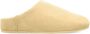 UGG Beige Suède Leren Platte Sandalen - Thumbnail 1