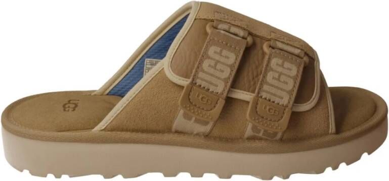 Ugg Goldencoast Strap-slipper voor heren in Beige