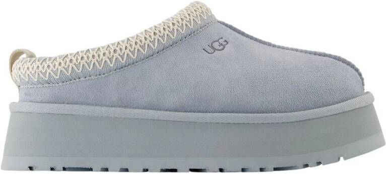 UGG Blauwe Shearling Muiltjes Instapstijl