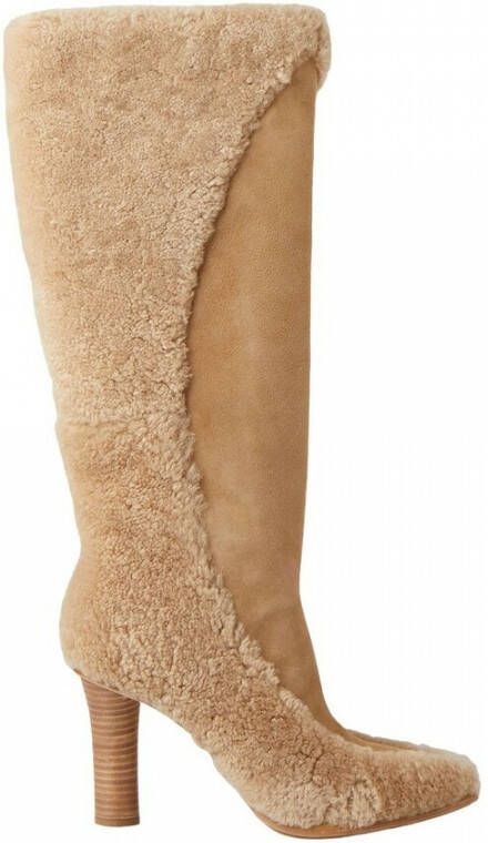 Ugg X Tschabalala Self Cozy Heel Boot in Brown