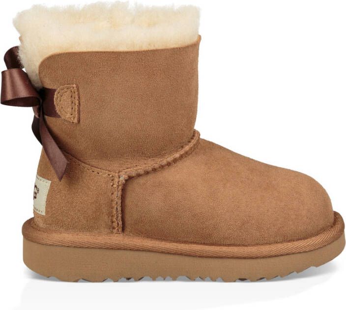 Ugg Dameslaarzen van omgekeerd schapenleer en suède voor herfst winter Beige Dames - Foto 3