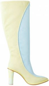 Ugg X Tschabalala Self Contrast Heel Boot in Yellow Teal