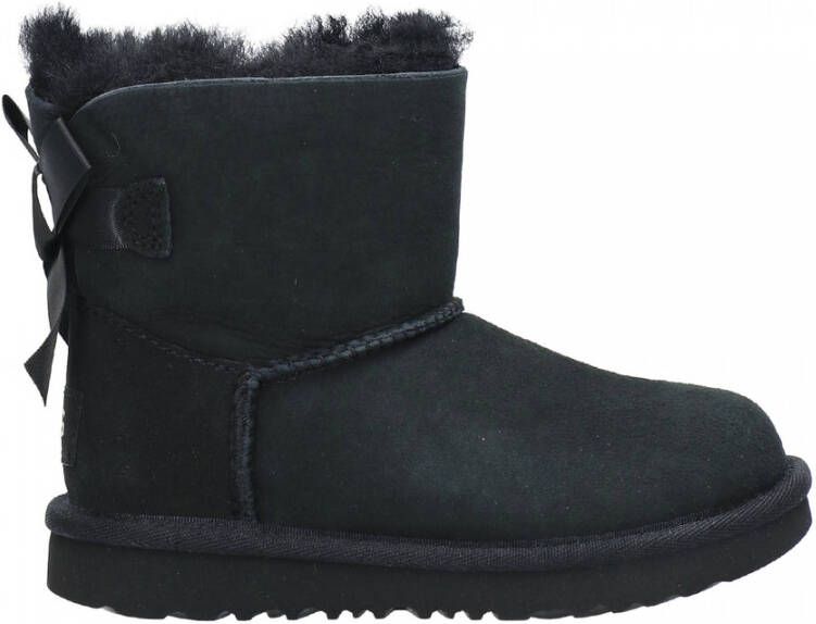 black mini bailey bow uggs