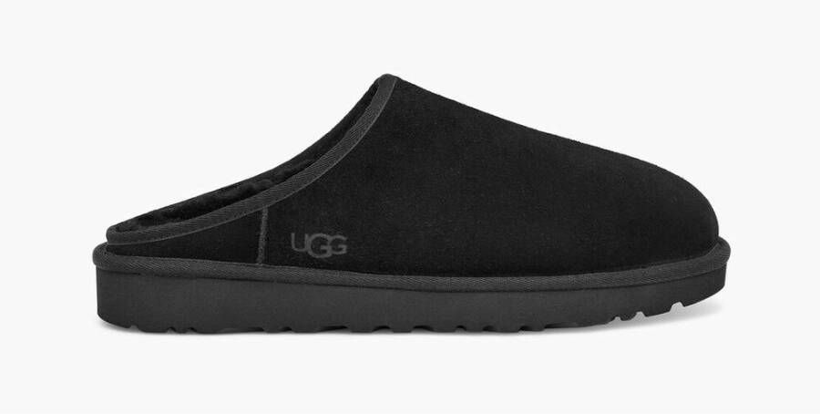 UGG Pantoffels Heren M Classic Slip-on Maat: 49 5 Materiaal: Suède Kleur: Zwart - Foto 2