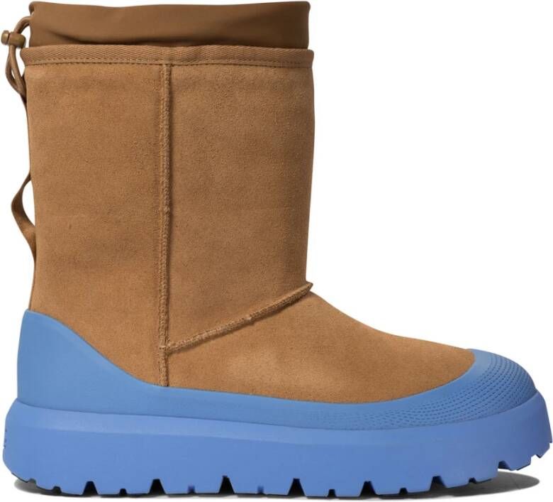 UGG Snowboots Heren Classic Short Weath Hybrid Maat: 43 Materiaal: Suède Kleur: Cognac