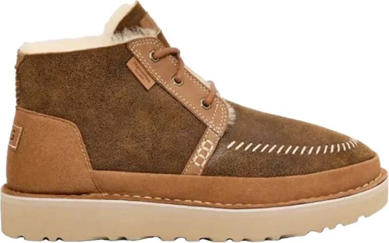 UGG Veterboots Heren M Neumel Crafted Regenera Maat: 45 46 Materiaal: Suède Kleur: Cognac