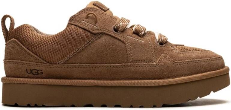 UGG Lage Sneakers Dames W Lo Lowmel Maat: 42 Kleur: Cognac