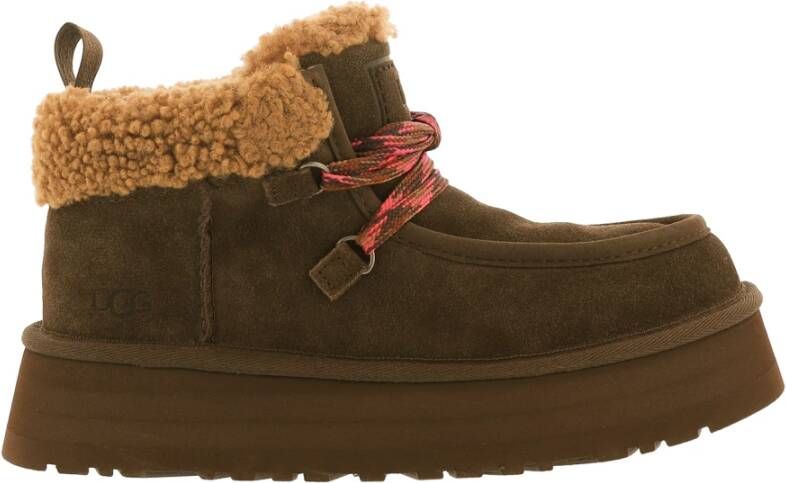 Ugg Funkarra Schoenen Donkerbruin 1143954-Bcdr Bruin Dames