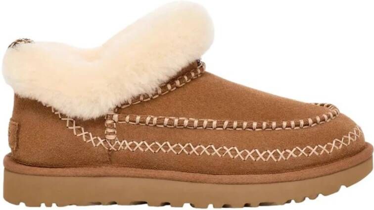 UGG Boots zonder sluiting CLASSIC ULTRA MINI ALPINE huispantoffel mule winterlaarzen met gepolsterde voetbed