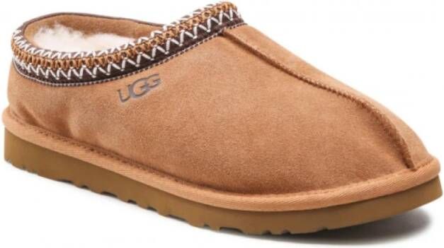 UGG Pantoffels Dames Sloffen Instappers Suède Harde zool Dichte hiel 5955 Zwart - Foto 12