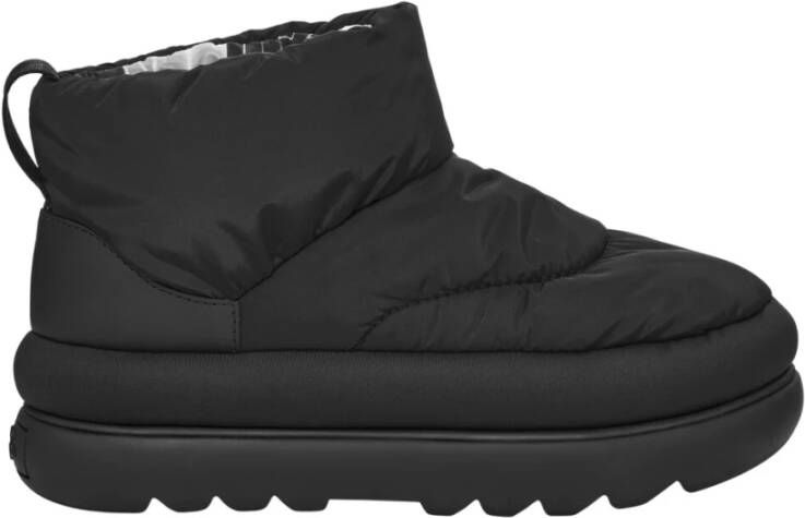 UGG Enkellaarsjes Dames Laarzen Damesschoenen Canvas 1132017 Zwart