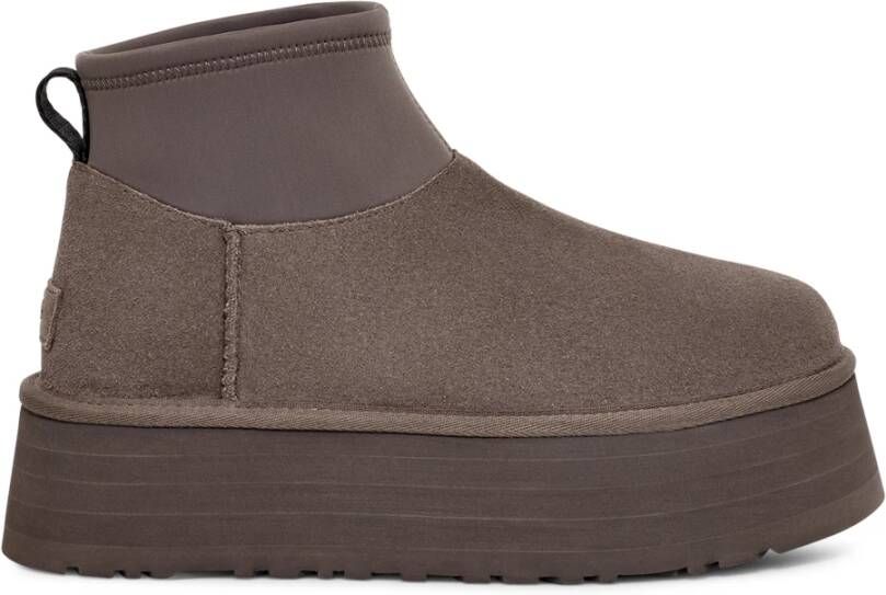 Ugg Classic Mini Dipper Boots Brown Dames