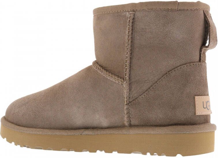 UGG Vachtlaarzen W Classic Mini Ii Maat: 42 Materiaal: Suède Kleur: Camel - Foto 5