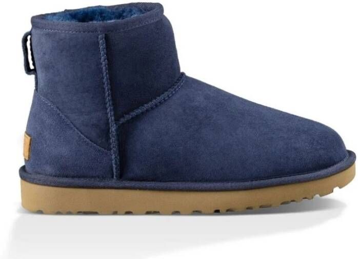 Ugg Classic Mini II Laarzen voor Dames in Navy Blue | Shearling