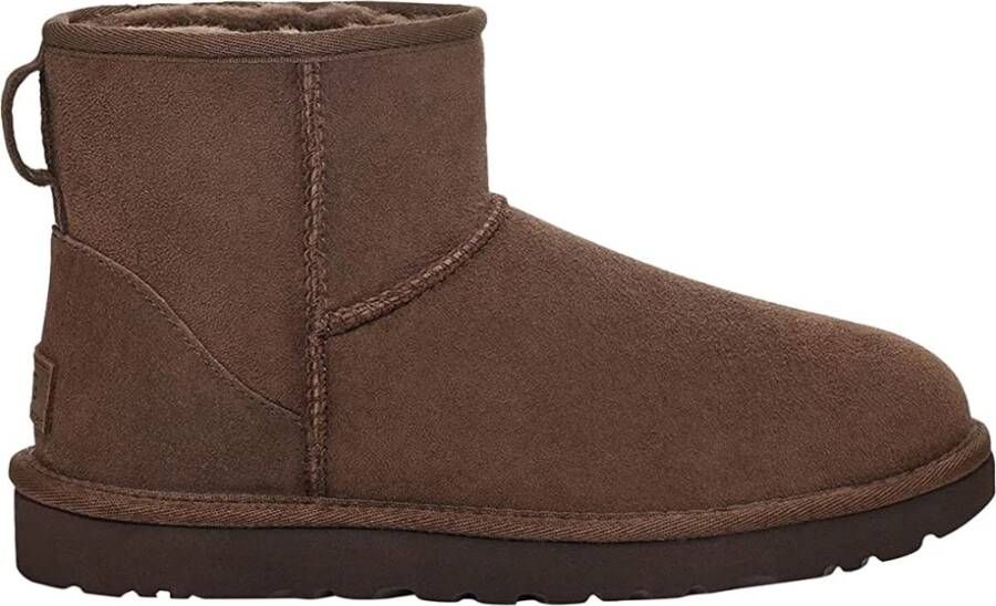 UGG Vachtlaarzen Dames Classic Mini Ii Maat: 42 Materiaal: Suède Kleur: Bruin