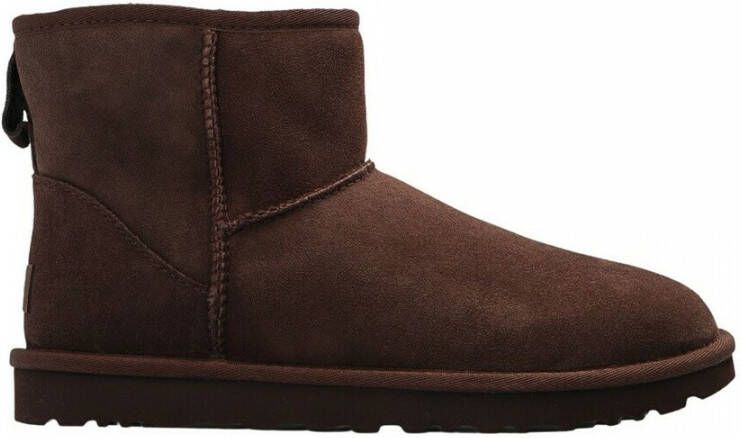 UGG Vachtlaarzen Dames Classic Mini Ii Maat: 36 Materiaal: Suède Kleur: Bruin