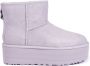 Ugg Classic Mini Platform Boots Purple Dames - Thumbnail 1