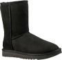 UGG Vachtlaarzen Dames Classic Short Ii Maat: 37 Materiaal: Suède Kleur: Zwart - Thumbnail 2