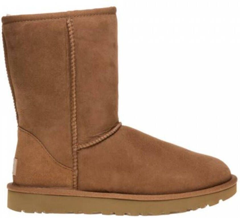 UGG Klassieke laarzen Heren Boots Laarzen Herenschoenen Suède Classic short Cognac - Foto 5