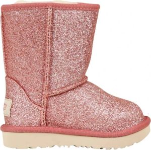 Ugg Classic Short II Glitter Boots Roze Dames