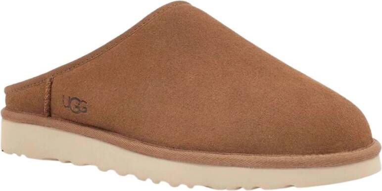 UGG Pantoffels Heren M Classic Slip-on Maat: 45 Materiaal: Suède Kleur: Cognac - Foto 4