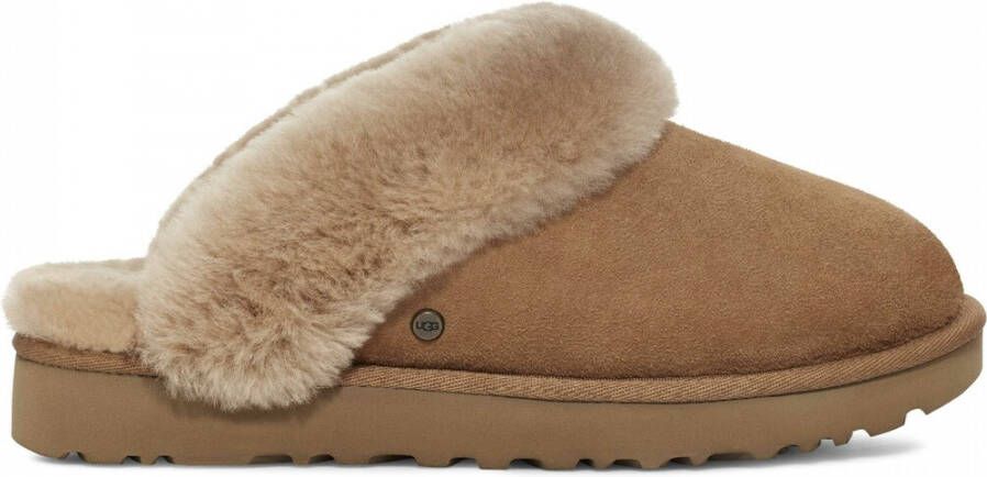UGG Pantoffels Dames W Classic Slipper Ii Maat: 43 Materiaal: Suède Kleur: Cognac - Foto 3